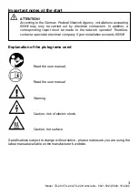 Предварительный просмотр 3 страницы Technaxx TX-212 User Manual