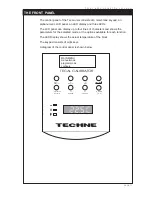 Предварительный просмотр 13 страницы Techne Tecal 650H Operator'S Manual