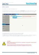 Предварительный просмотр 27 страницы technetix AIMA-FPAS Product User Manual