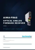 Предварительный просмотр 1 страницы technetix AIMA-FRAS Product User Manual