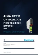 Предварительный просмотр 1 страницы technetix AIMA-OPSW Product User Manual