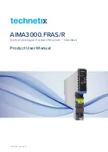 technetix AIMA3000.FRAS/R Product User Manual preview