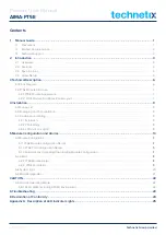 Preview for 2 page of technetix AIMA3000-FT5E Product User Manual