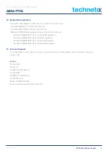 Preview for 4 page of technetix AIMA3000-FT5E Product User Manual