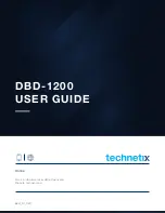 Предварительный просмотр 1 страницы technetix DBD-1200 User Manual