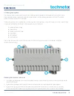 Предварительный просмотр 15 страницы technetix DBE-1200S User Manual