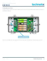 Предварительный просмотр 18 страницы technetix DBE-1200S User Manual