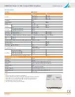 Preview for 2 page of technetix LINDSAY BROADBAND LMDA3726 Series Installation Manual