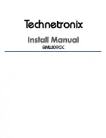 Technetronix BMW09CIC Install Manual preview