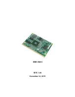TechNexion EDM1-IMX6 Manual preview
