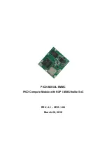 Предварительный просмотр 1 страницы TechNexion PICO-IMX6UL-EMMC Hardware Manual