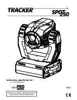 Techni-Lux IL-TRACKER250S/1 Manual предпросмотр