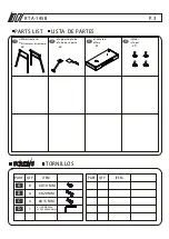 Preview for 3 page of Techni Mobili RTA-1458 Assembly Instruction Manual