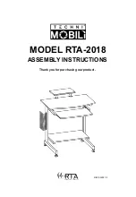 Preview for 1 page of Techni Mobili RTA-2018 Assembly Instructions Manual