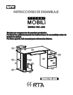 Preview for 2 page of Techni Mobili RTA - 2202 Assembly Instructions Manual