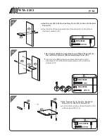 Preview for 14 page of Techni Mobili RTA - 2202 Assembly Instructions Manual