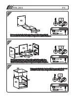 Предварительный просмотр 9 страницы Techni Mobili RTA - 2336 Assembly Instructions Manual