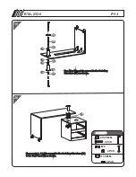 Предварительный просмотр 13 страницы Techni Mobili RTA - 2336 Assembly Instructions Manual