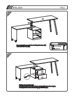 Предварительный просмотр 14 страницы Techni Mobili RTA - 2336 Assembly Instructions Manual