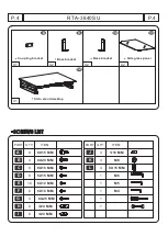 Preview for 4 page of Techni Mobili RTA-3840SU Assembly Instructions Manual