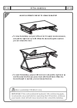 Preview for 10 page of Techni Mobili RTA-3840SU Assembly Instructions Manual