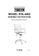 Techni Mobili RTA-4602 Assembly Instructions Manual preview