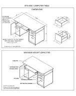 Preview for 2 page of Techni Mobili RTA-4985 Assembly Instruction Manual