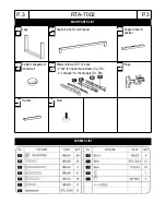 Preview for 3 page of Techni Mobili RTA-7002 Assembly Instructions Manual