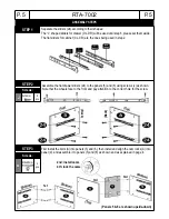 Preview for 5 page of Techni Mobili RTA-7002 Assembly Instructions Manual