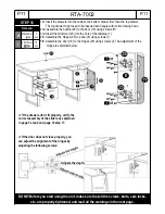 Preview for 11 page of Techni Mobili RTA-7002 Assembly Instructions Manual