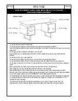 Preview for 12 page of Techni Mobili RTA-7002 Assembly Instructions Manual