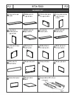 Preview for 2 page of Techni Mobili RTA-7050 Assembly Instructions Manual