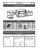 Preview for 3 page of Techni Mobili RTA-7050 Assembly Instructions Manual