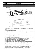 Preview for 12 page of Techni Mobili RTA-7050 Assembly Instructions Manual