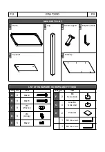 Preview for 3 page of Techni Mobili RTA-7312D Assembly Instructions Manual