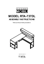 Preview for 1 page of Techni Mobili RTA-737DL Assembly Instructions Manual