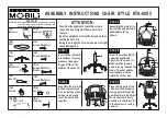 Techni Mobili RTA-80X5 Assembly Instructions preview