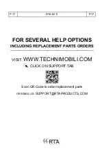 Preview for 18 page of Techni Mobili RTA-8211 Assembly Instructions Manual