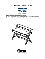 Techni Mobili RTA-8400 Assembly Instructions Manual preview