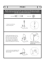 Preview for 5 page of Techni Mobili RTA-8404 Assembly Instructions Manual