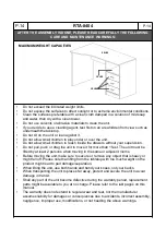 Preview for 15 page of Techni Mobili RTA-8404 Assembly Instructions Manual