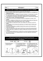 Preview for 4 page of Techni Mobili RTA-8411 Assembly Instructions Manual