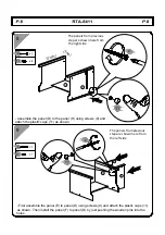 Preview for 8 page of Techni Mobili RTA-8411 Assembly Instructions Manual