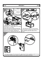 Preview for 14 page of Techni Mobili RTA-8411 Assembly Instructions Manual