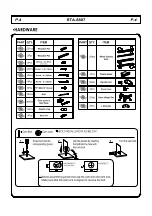 Preview for 4 page of Techni Mobili RTA-8807 Assembly Instructions Manual