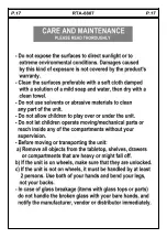 Preview for 17 page of Techni Mobili RTA-8807 Assembly Instructions Manual