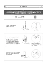 Preview for 5 page of Techni Mobili RTA-914LD Assembly Instructions Manual