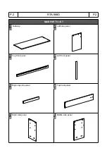 Preview for 3 page of Techni Mobili RTA-988D Assembly Instructions Manual