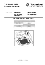 Предварительный просмотр 1 страницы Technibel Climatisation 38.7106.005 Technical Data & Service Manual