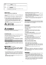 Предварительный просмотр 2 страницы Technibel Climatisation 38.7106.005 Technical Data & Service Manual